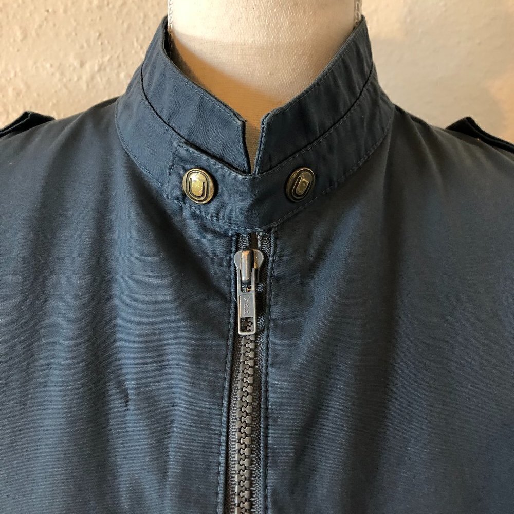 LONDON FOG Jacket Men's Size 38 REG Blue Lightweight Vintage - Picture 9 of 11